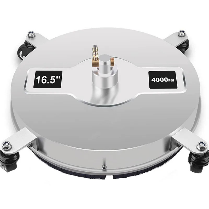 16.5inch Pressure Washer Surface Cleaner Stainless Steel Power Washer 4000PSI 1/4" Quick Connector