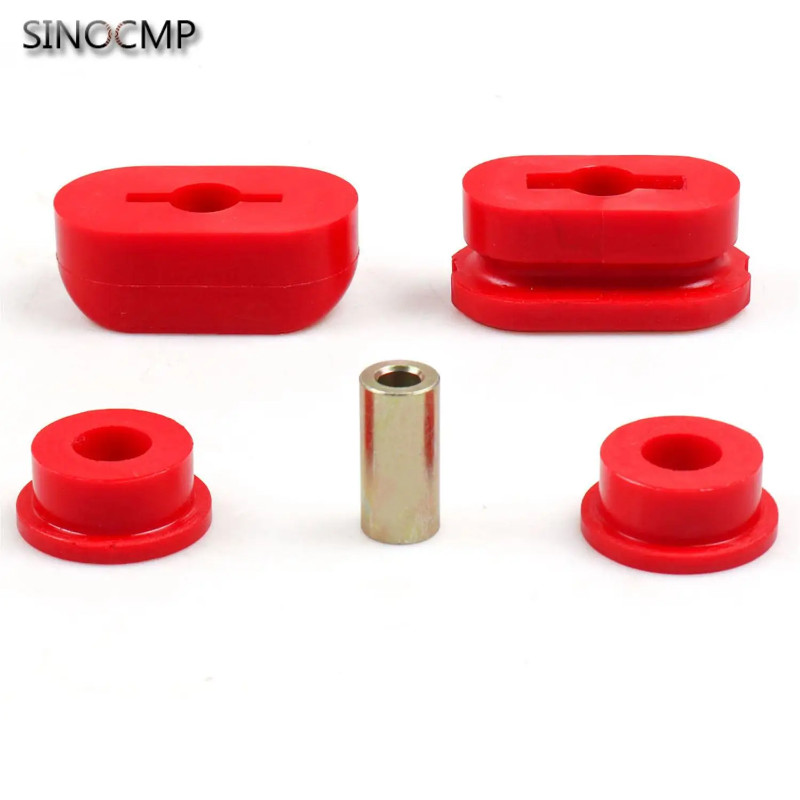 Lower Dogbone Engine Mount Bushing Kit Insert for Volkswagen Golf MK4 R32 99-06 A3 S3 TT Seat Leno