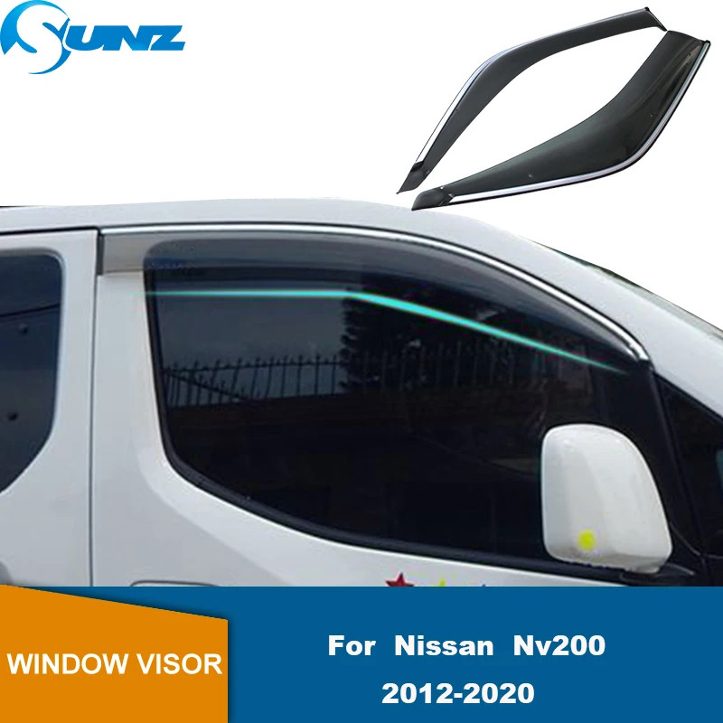 Tuning Door Side Window Guard Deflector For Nissan Nv200 2010 2011 2012 2013 2014 2015 2016 2017 20