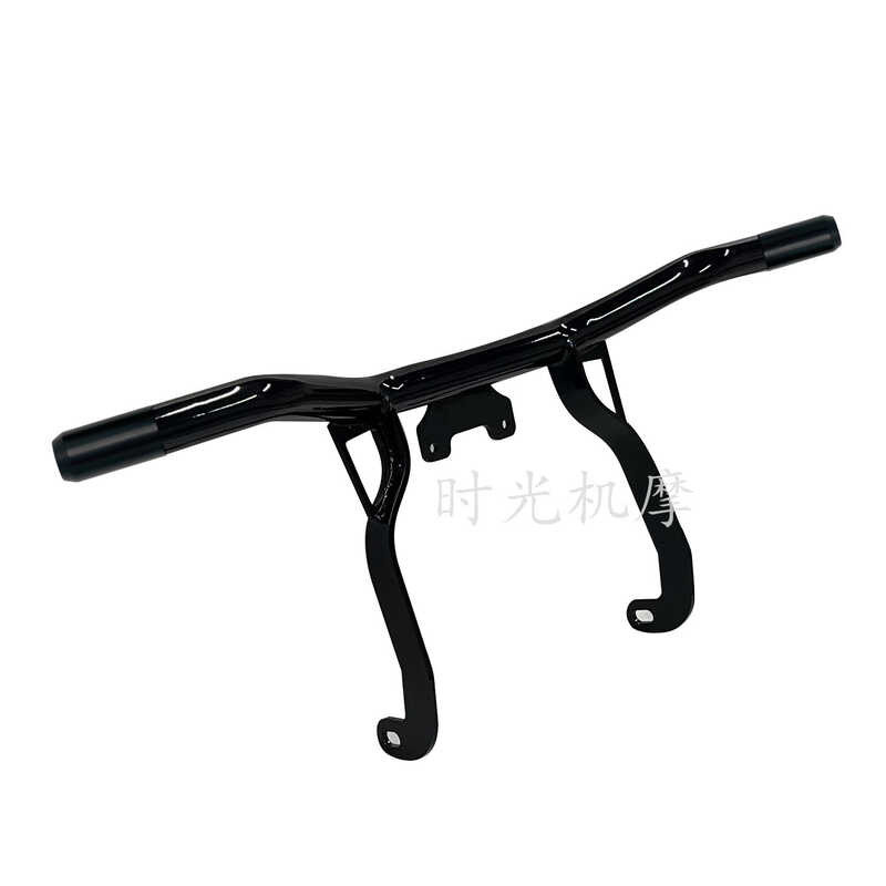 เหมาะสําหรับ Harley Big Gliding Road Dual Lights Street Gliding Road King Flat Bar Guard Bar กันชน 9