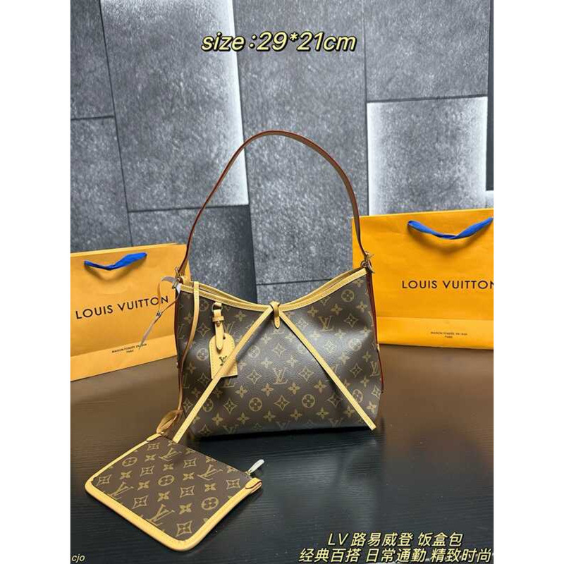 ติดตั้ง Carall พร้อมฮาร์ดแวร์เหล็ก Jumping Code Full Set CarryAll Casual Shopping Bag Everyday All-M