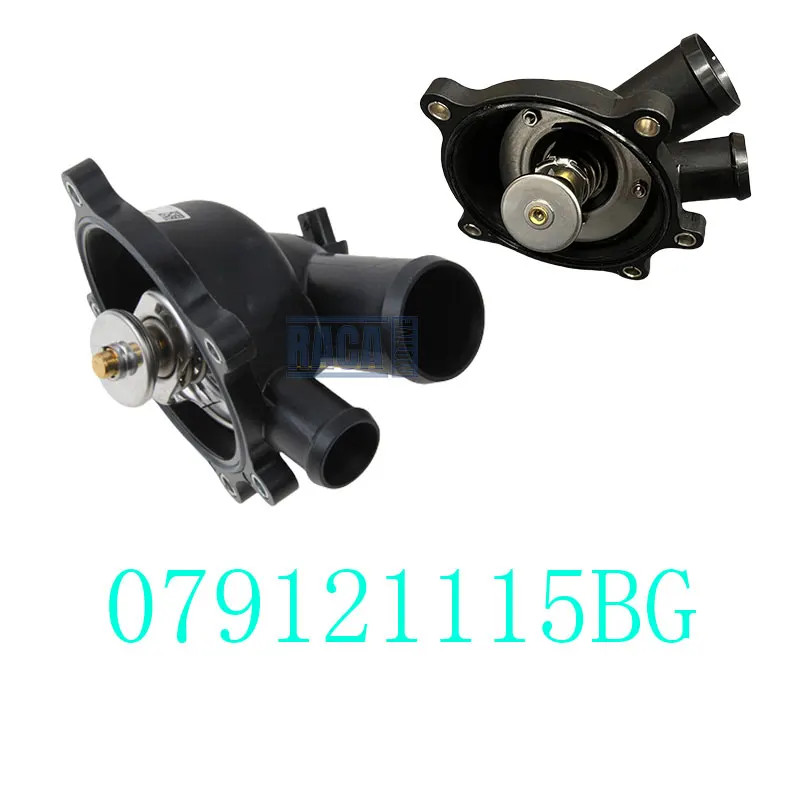 Engine Coolant Thermostat For Audi A4 A5 A8 S5 RS5 079121115BG 079121115AA 079121115T 079121115R 07