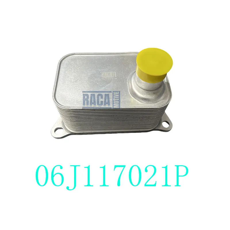 Engine Oil Cooler For VW Multivan Golf Passat Jetta Eos TiguanI CC Beetle Audi A3 A4 A5 Q5 TT 06J11