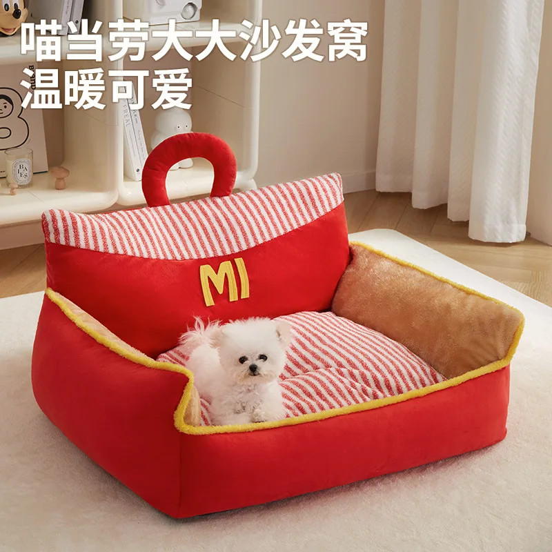 2024 Autumn and Winter New Product Kennel Universal in All Seasons Detachable and Washable Cat Sofa