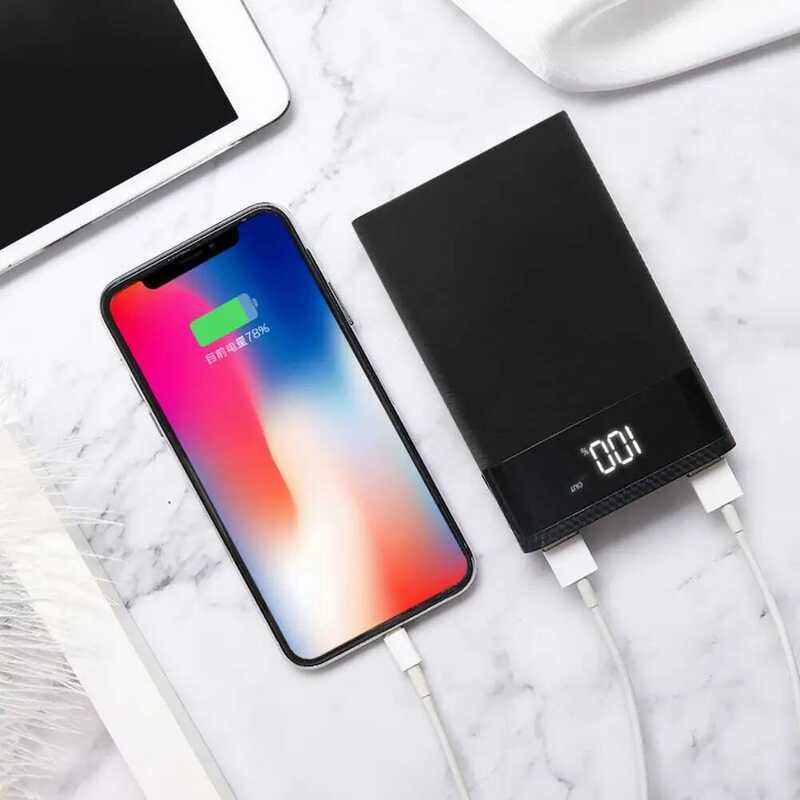 C Convenient Power Bank Box 5V 2A 6X18650 Mobile Battery Charger Box Plug Play 20000Mah Power Bank