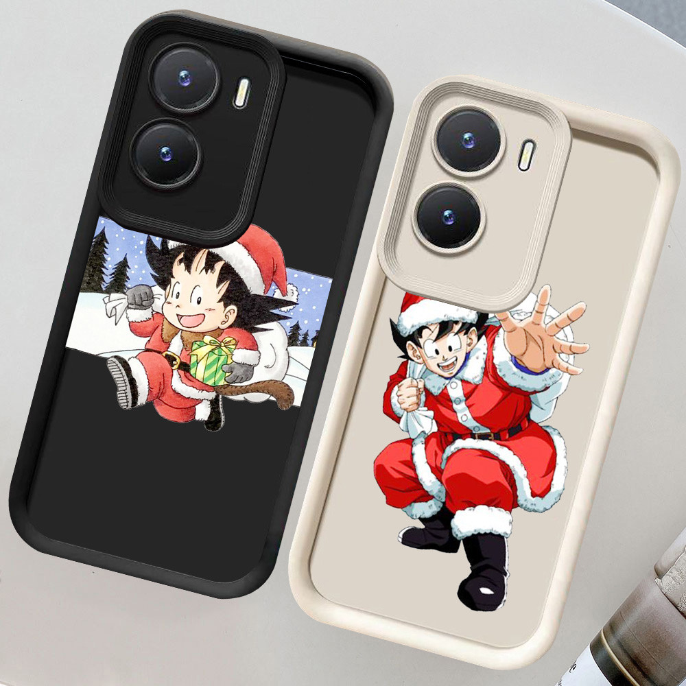 CH59 คริสต์มาส Dragon Ball Goku Soft สําหรับ VIVO IQOO Y16 Neo Z9 Y02S Z9X Y56 Z10 Turbo 13 10 5G กร