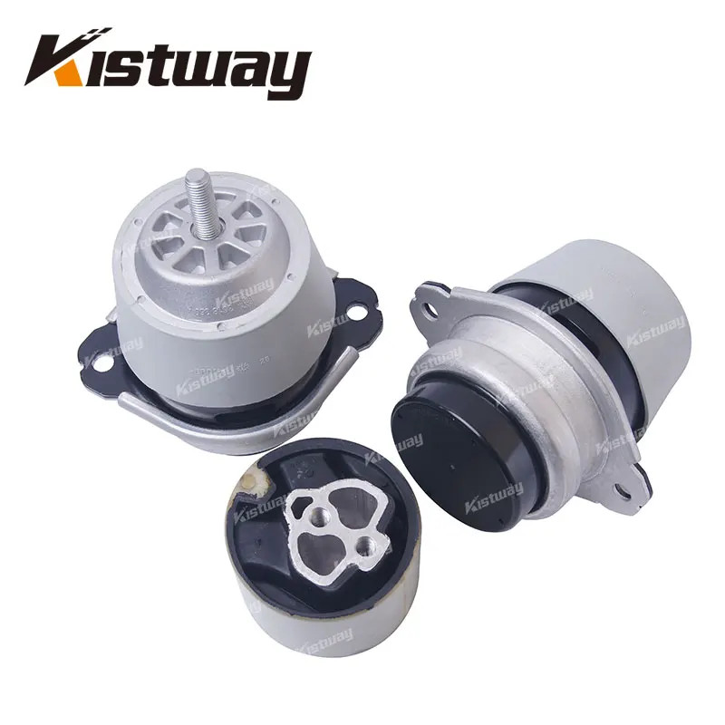3PCS Engine Transmission Support Motor Mount Kit For Audi Q7 07-10 For VW Touareg 04-09 3.0T 3.6 V6