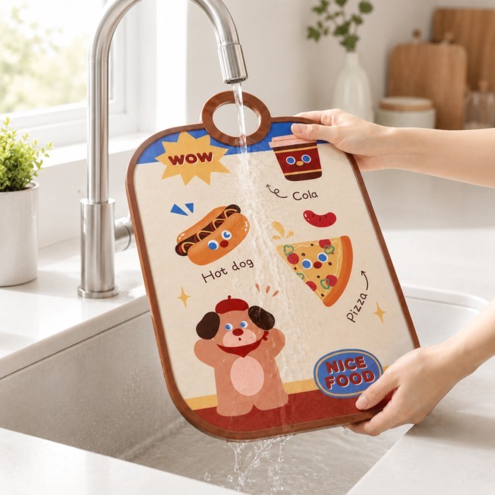 Kitchen Cutting Board Household Chopping Board Plastic PP Cutting Board Food Chopping Board Mildew-