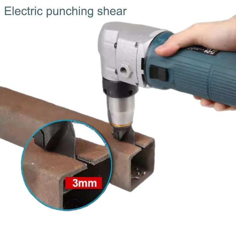 Industrial Electric Punching Scissors Iron Sheet Metal Thin Plate Cutting Machine Sheet Iron Sheet