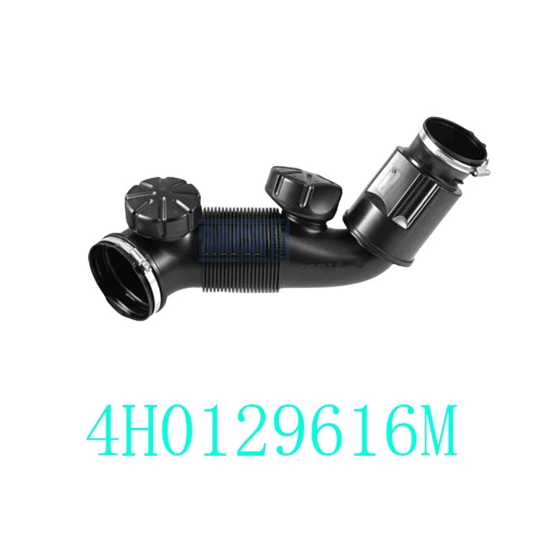 Car Engine Air Intake HoseFor Audi A8 D4 Quattro 3.0L V6 2013-2018  4H0129616M 4H0129616N 4H0129616
