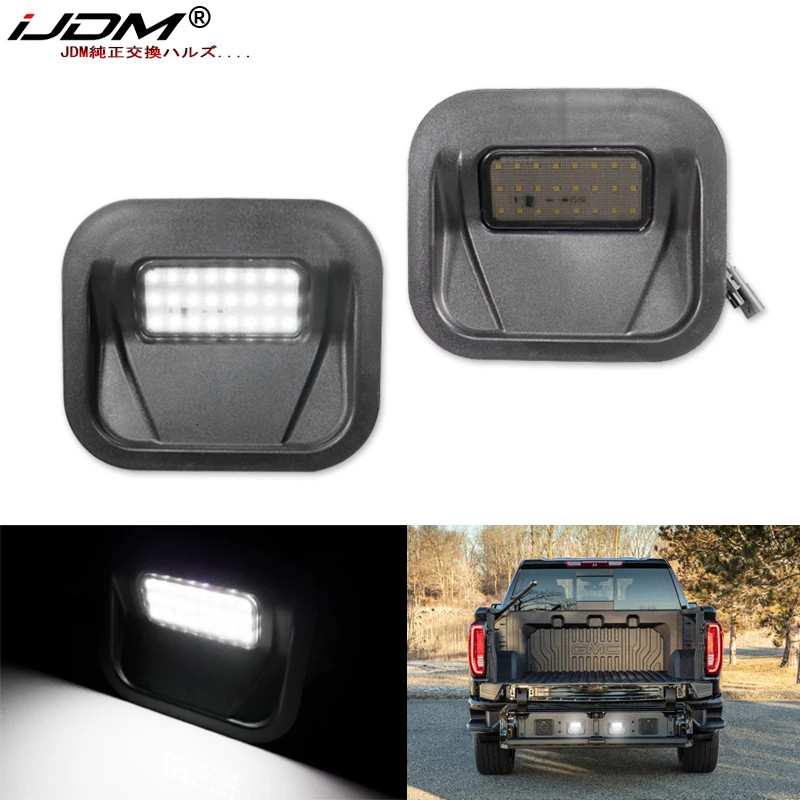 2Pcs Canbus LED Truck Bed Step Lights For 19-21 GMC Sierra 1500 & 2020-2021 GMC Sierra 2500HD | 350