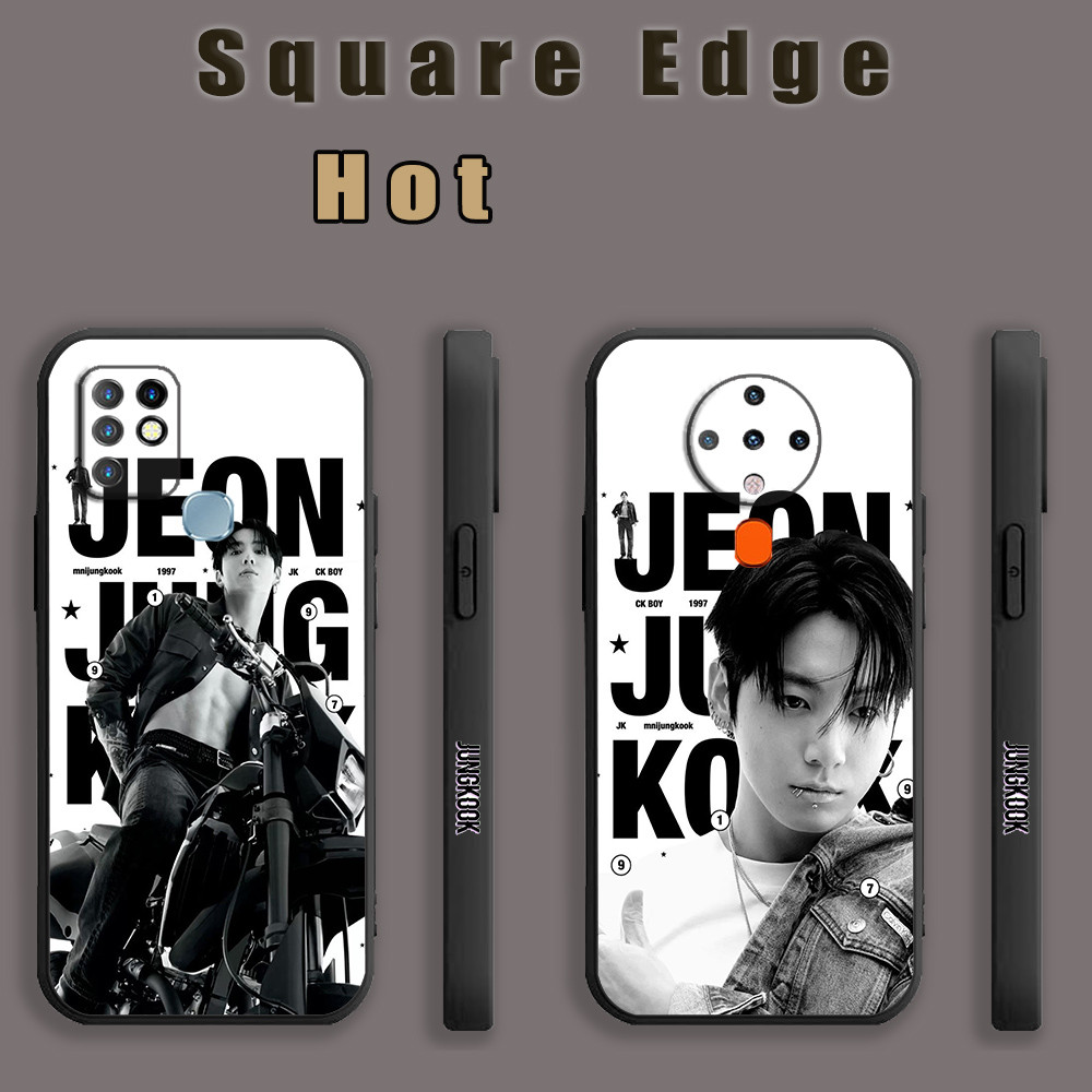 ปลอกสําหรับ Xiaomi POCO M6 PRO C61 M6 X6 F6 PRO C75 X7 Pro F7 PRO Bts Jungkook LCD02 เคสโทรศัพท์ขอบส