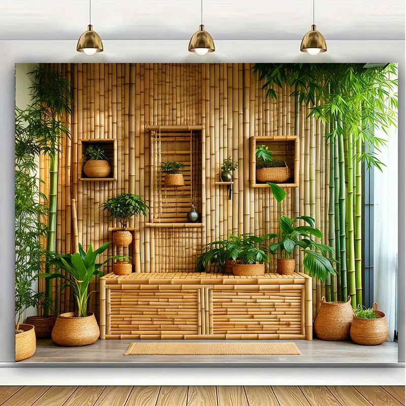 【Custom ฟรี! ตามสั่ง】พืชและการออกแบบสีเขียวสังเกตดาดฟ้า, ผ้าพื้นหลังตกแต่ง, ผนังห้องนอนห้องนั่งเล่นแขวนผ้า, พรม, ขนาดสูงสุด (75~-200 ซม.) 2026