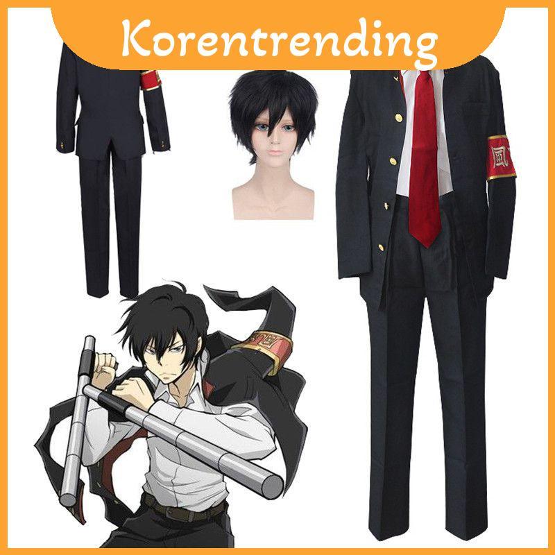 ชุดคอสเพลย์ Hitman Reborn Hibari Kyoya สำหรับแฟน ๆ ที่สะดวกสบายและทนทาน