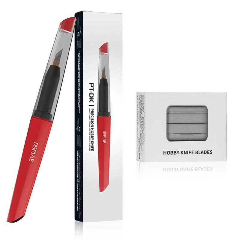 C DSPIAE Pt-Dk Precision Model Hobby Knife With 20 Pcs Blades Cutting Tool Set Plastic Model Buildi