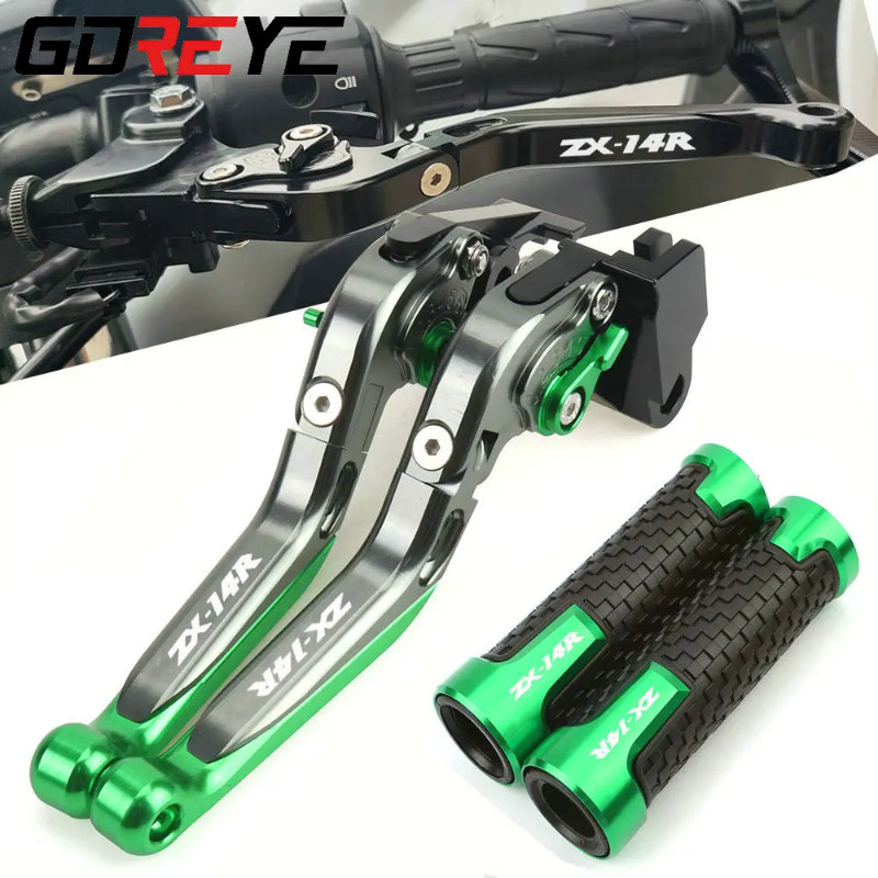 Motorcycle Accessories Brake Clutch Lever Handle Bar For Kawasaki ZX14R ZX 14R ZX14 R ZX 14 R 2006-