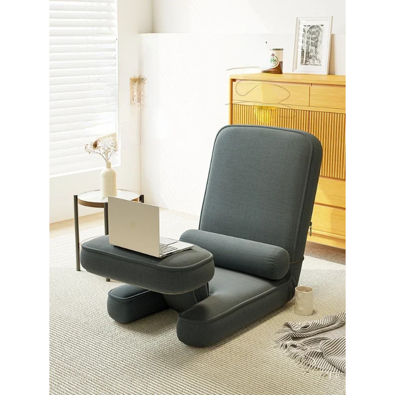 Living Room Furniture Lazy Sofa  Multi-Functional Single Folding Bed Backrest Chair Dormitory Cushi