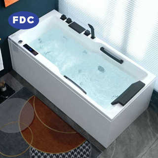 อ่างอาบน้ำยืนฟรีผู้ใหญ่ท่องอ่างจากุซซี่อุณหภูมิความร้อนเดี่ย…