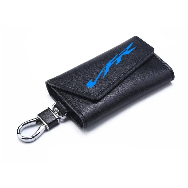 3D cowhide Key key case Holder Chain Collection Keychain for  VFR 800 F VFR800 750 400 1200  Logo M