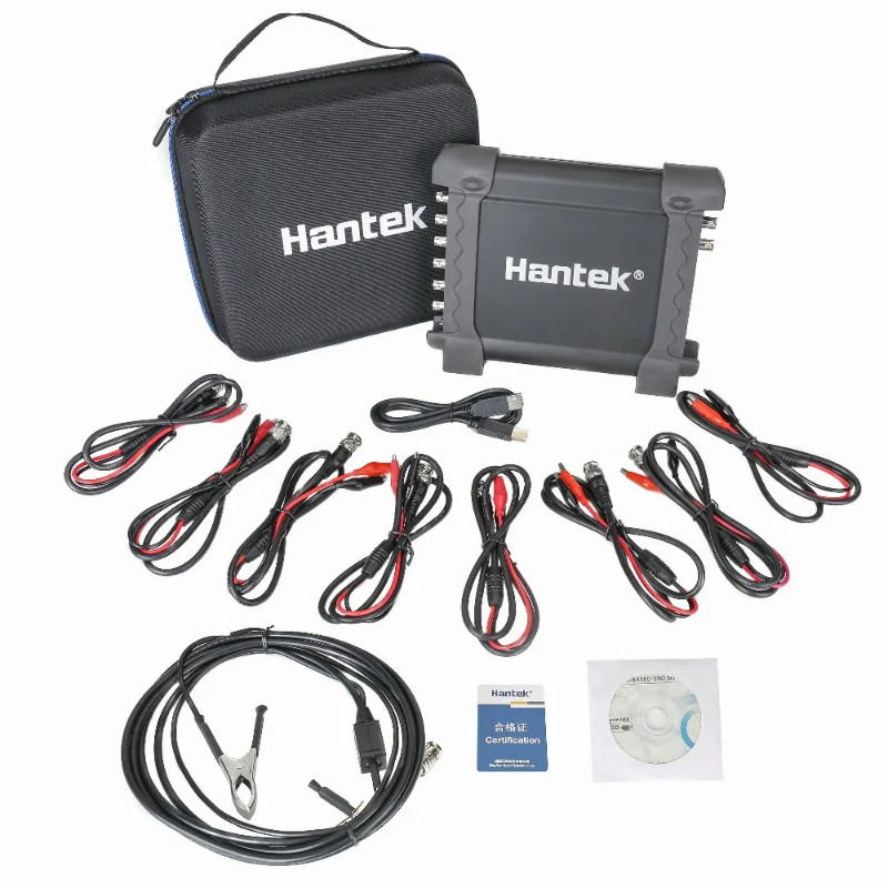 Hantek 1008C Automotive Oscilloscope/DAQ/Programmable Generator Handheld 8 Channels USB Oscilloscop