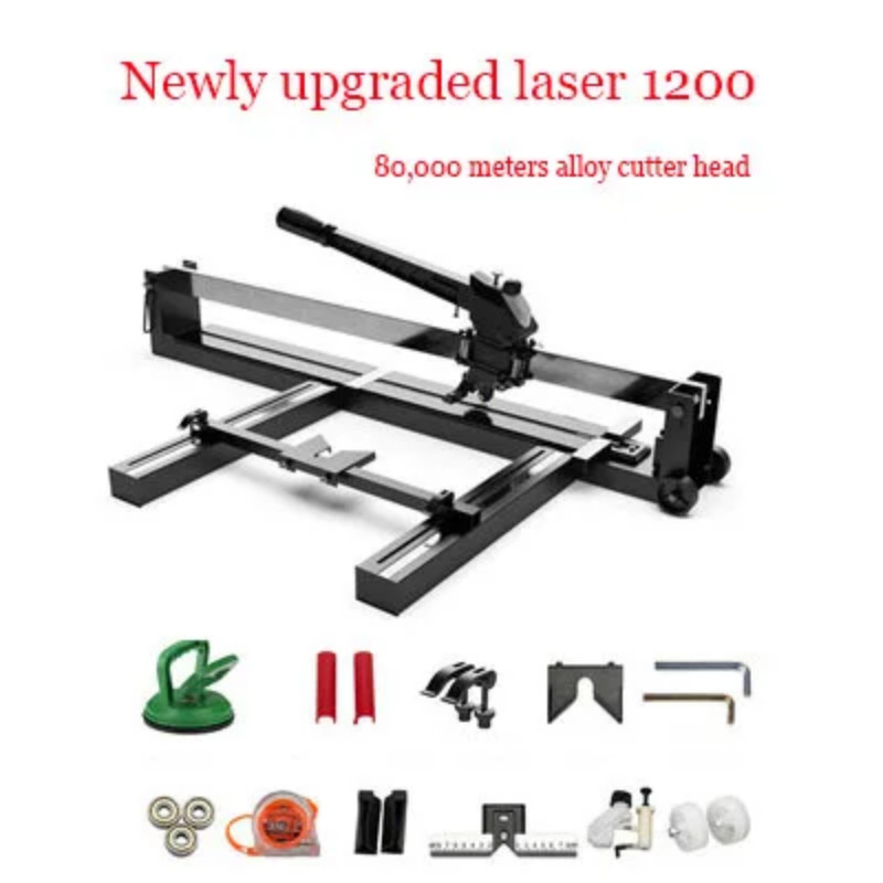 1200MM Ceramic Tile Cutter Push Knife Manual Laser High Precision Ceramic Tile Cutter Hand Push Des