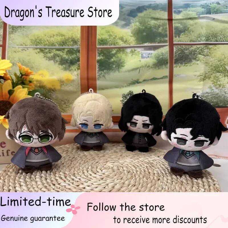 C 10Cm Anime Movie Kawaii Cosplay Dango Cotton Doll Mini Soft Plushies Keychain Toy Figures Fans De