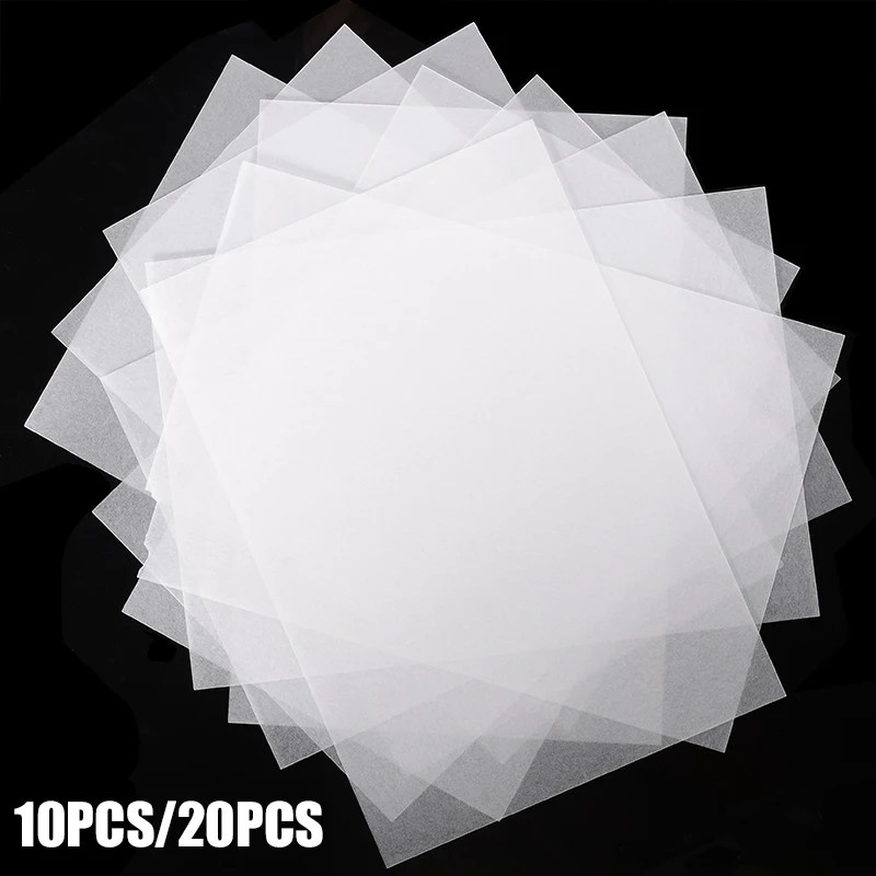 10/20Pcs Heat Shrink Sheet Plastic Paper Film Sheet for Educational DIY Crafts Jewelry Keyring Maki