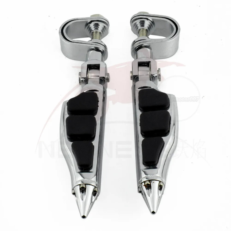 Motorcycle Universal Pair 32mm 1 1/4" Highway Footrest Foot Peg For Harley Kawasaki Suzuki Honda En