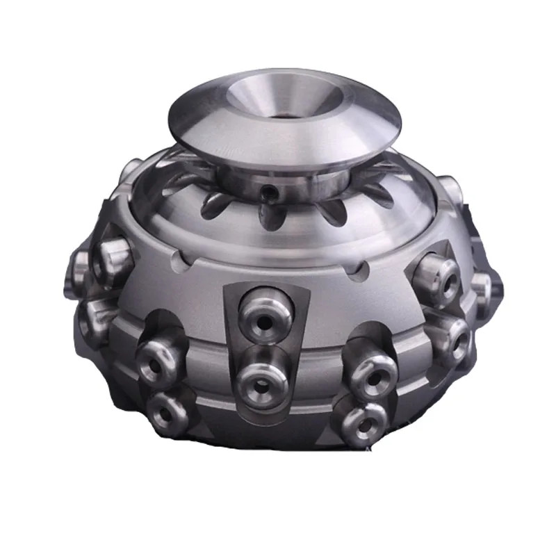 304 Stainless Steel Organ Box 6 Column Lock Case CNC 5-Axis Linkage Storage Small Handicraft Furnis