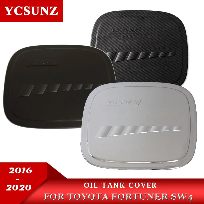 Fuel Tank Cap Cover For Toyota Fortuner hilux SW4 2016 2017 2018 2019 2020 2021 2022 Car Accessorie