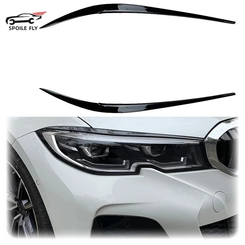 2019 To Up For BMW 3 Series G20 G28 320i 325i 330i Car Evil Headlight Eyebrows Lamp Light Eyelid Bo