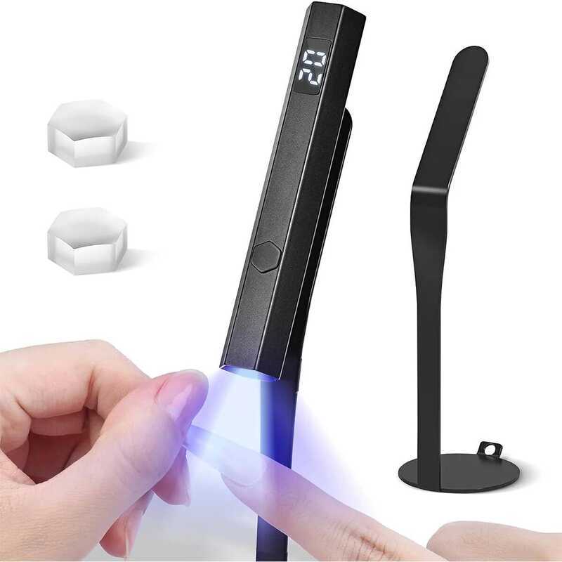 C Handheld Nail Dryer Gel Lamp Small Nail Polish Fast Dry Mini Ptable Adhesive Glue USB Led Lamp Ma