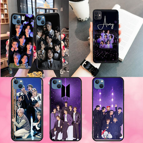 นุ่มสีดํา Realme Q3 Q3i 5G V13 V11 V11S 9i 9 Pro 5G 9 Pro Plus 5G BTS1 เคสโทรศัพท์