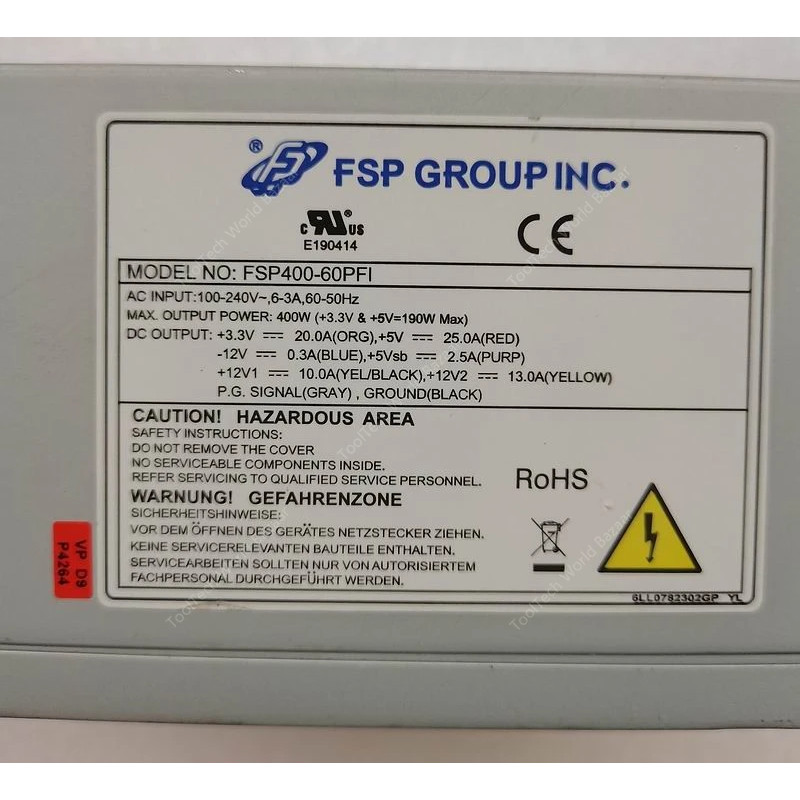 FSP400-60PFI industrial control machine, equipment machine power supply FSP400-60PFI spot