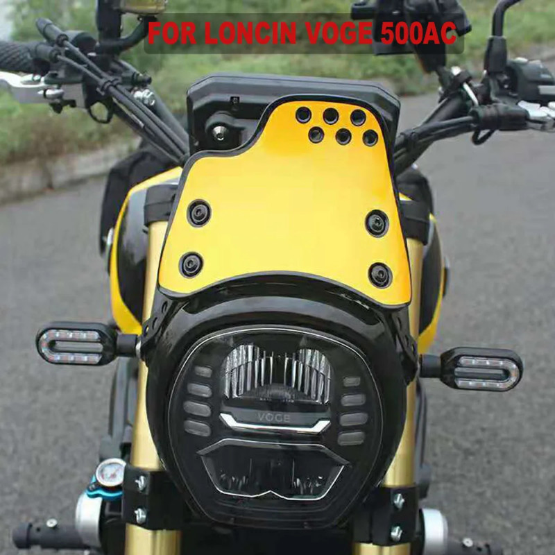 VOGE 500AC Motorcycle Windshield Windscreen Protection Shield For LONCIN VOGE 500AC 500 AC