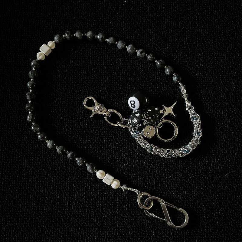 Original Dark Asian Culture y2k Handmade กางเกง Einworth Street Hip Hop High-End เอวอุปกรณ์เสริม