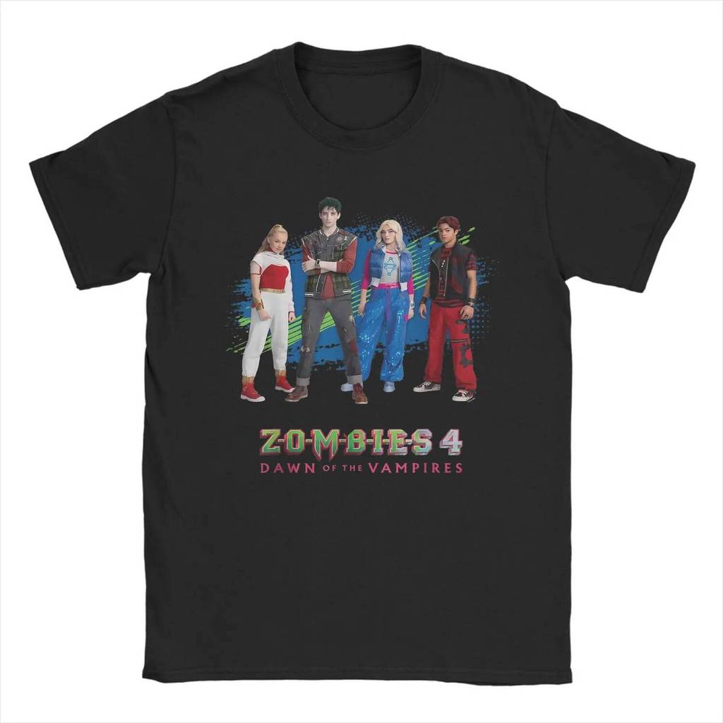 Disney Fashion Zombies 4: Dawn of the Vampires Y2K - Unisex Short Sleeve Cotton T-Shirt