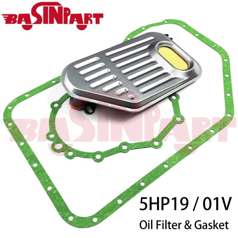 5HP19 A5S325Z Transmission Filter Kit w/ Oil Pan Gasket Seal For BMW 3 5 Series For Audi S6 RS6 For