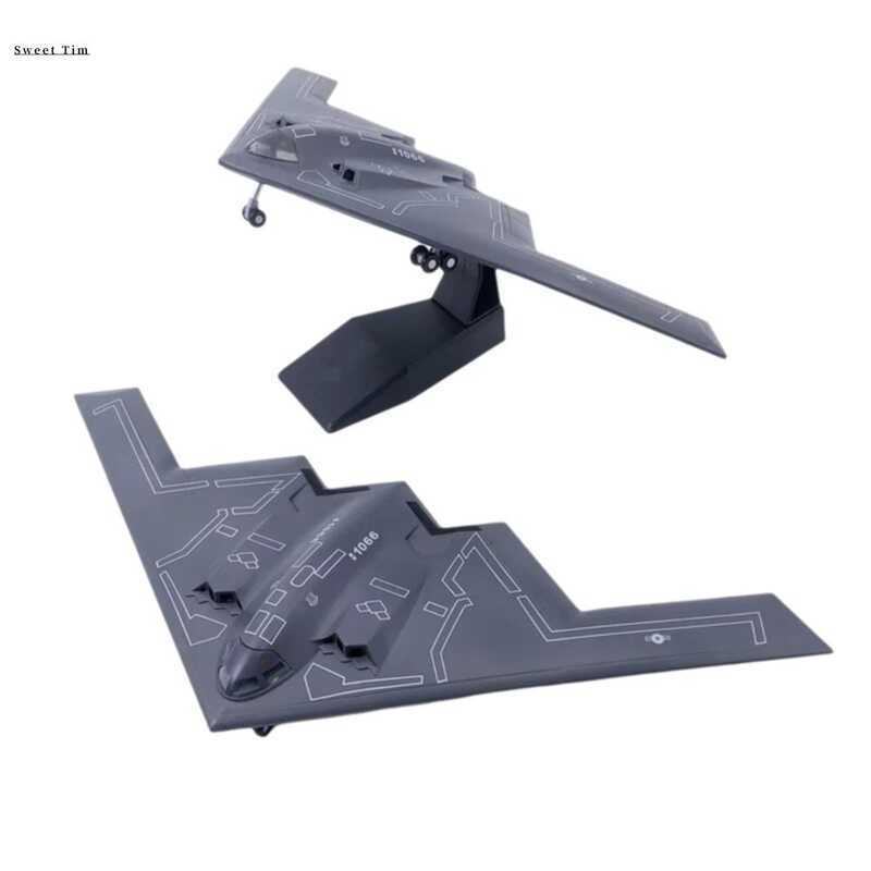 SWEET TIM Scale 1:200 Air Force USAF B-2A Ghost ของเล่นตกแต่งโต๊ะ B2 เครื่องบินรุ่นคอลเลกชัน