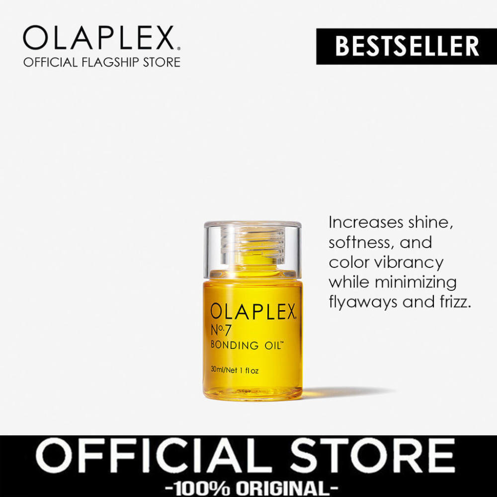 【Olaplex Flagship Store】OLAPLEX No. 7 Bonding Oil เครื่องบำรุงผมอุณหภูมิสูง 30ML