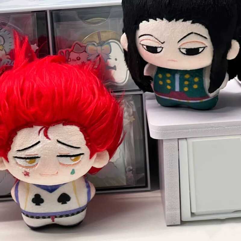 C Anime Hunter X Hunter 10Cm Hisoka Morow Irumi Mini Plush Doll Kawaii Pendant Cosplay Keychain Stu