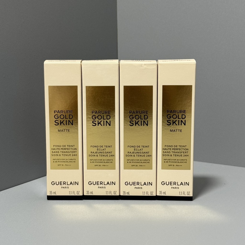 ยิงจริง❤ 50 Guerlain Golden Diamond Liquid Foundation 35ml!Color Number Matte on #, 1n #, Moisturizi
