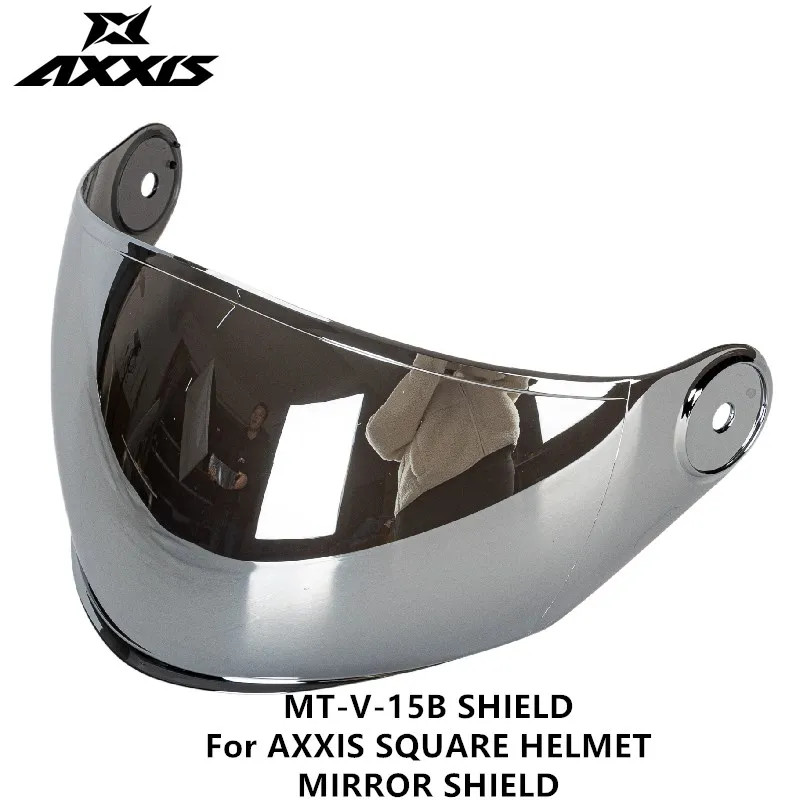 AXXIS Square helmet shield replacement shield MT-V-15/15B shield Original shield