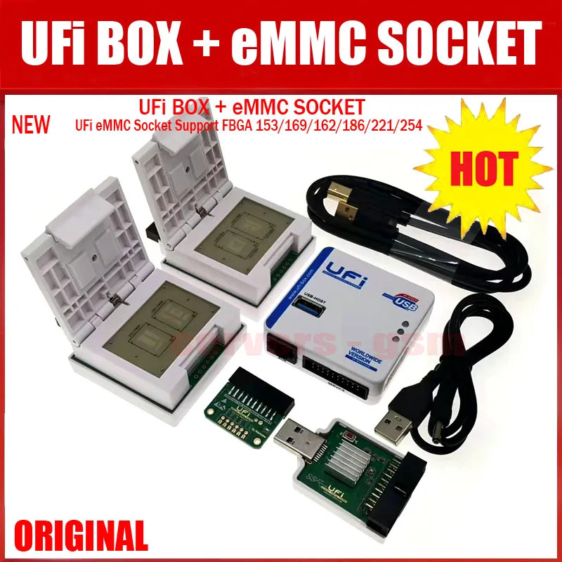 New UFi Box EMMC Service Tool That Can Read EMMC User Data