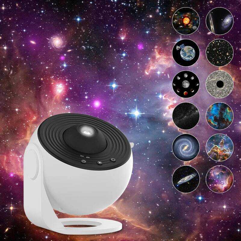 C Night Light Galaxy Projector Starry Sky Projector 360° Rotate Planetarium Lamp For Kids Bedroom V