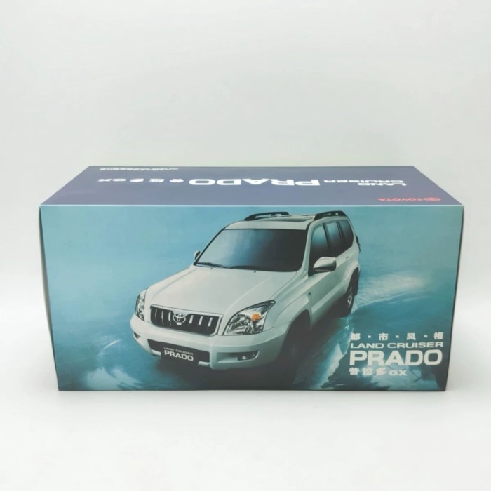 โรงงานเดิม 1/18 FAW Toyota PRADO PRADO GX 2008 โลหะผสมรถออฟโรดรุ่น