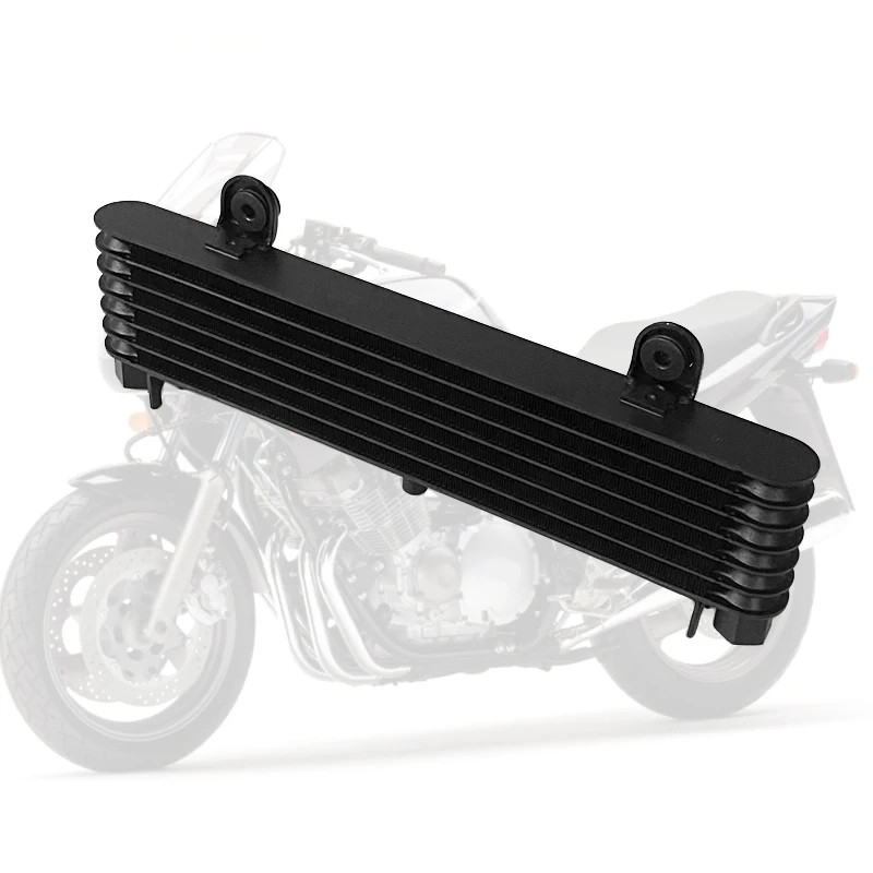 Motorcycle Black Replacement Radiator oil Cooler Fit For YAMAHA XJ900S Diversion all year Aluminum
