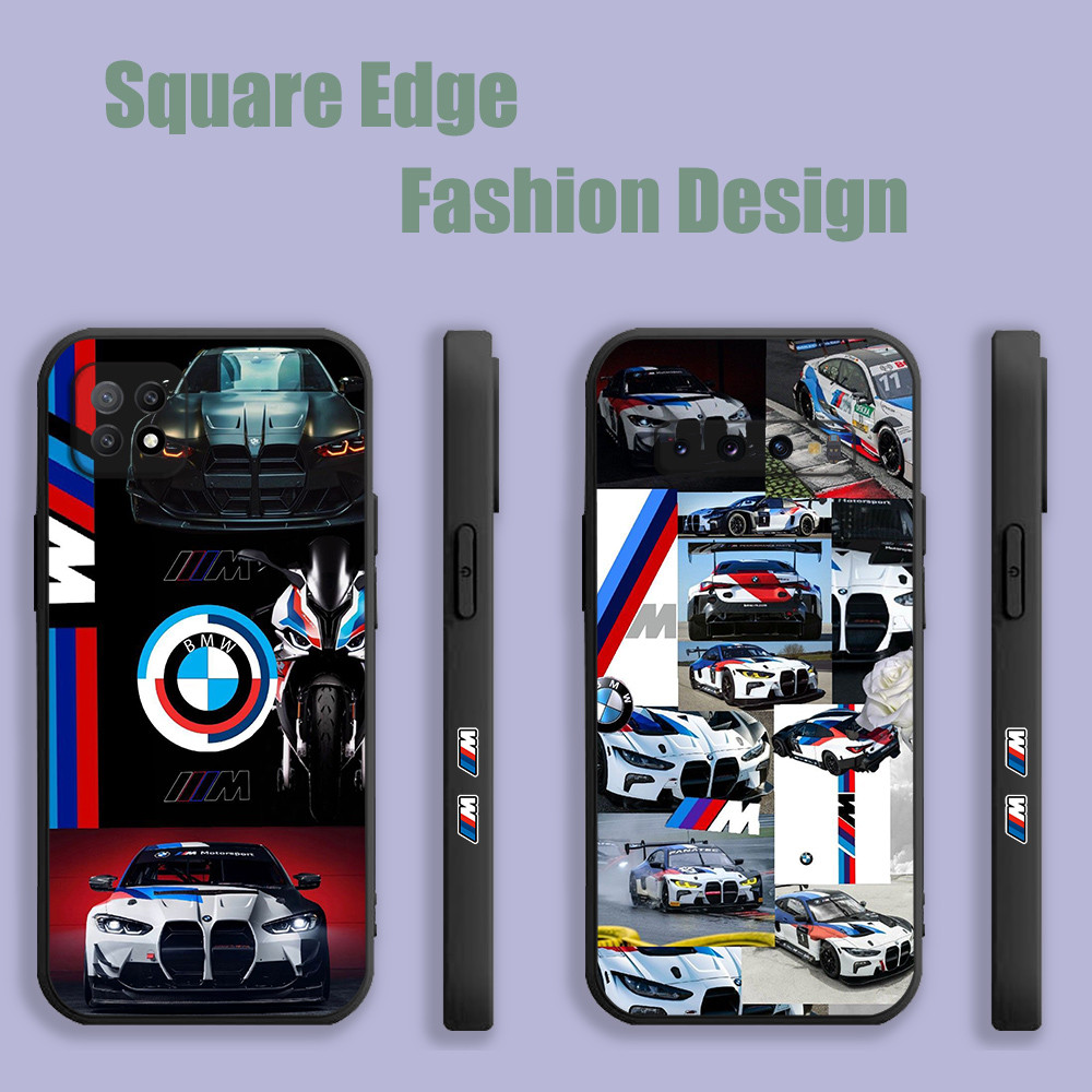 ปลอกสําหรับ Huawei Nova 9 Y70 Plus 90 Lite 70 X6 X8 P60 Pro X9A Bmw M4 Gt4 ZDK20 เคสโทรศัพท์ขอบสี่เห