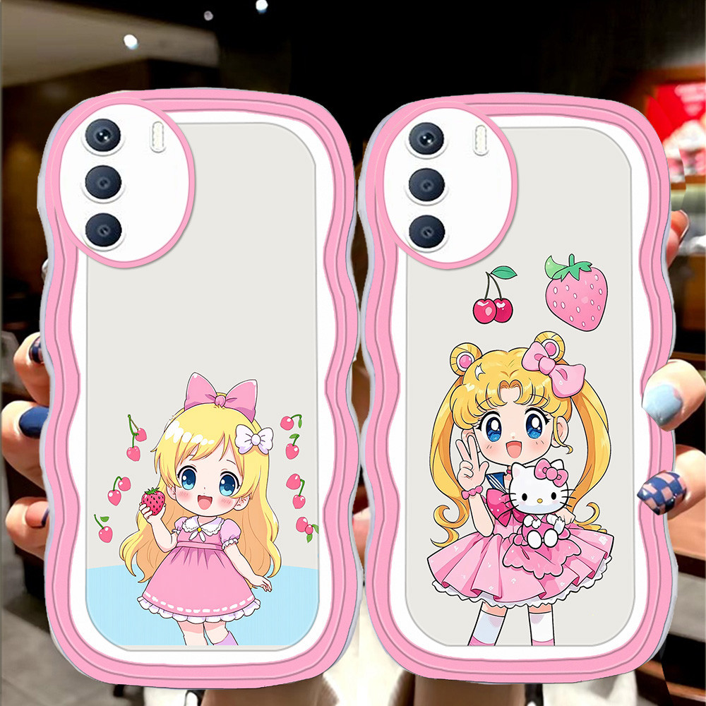 S-29 ปลอกเซเลอร์มูนสําหรับ ITEL S23 S25 Ultra City 100 RS4 TPU โปร่งใส