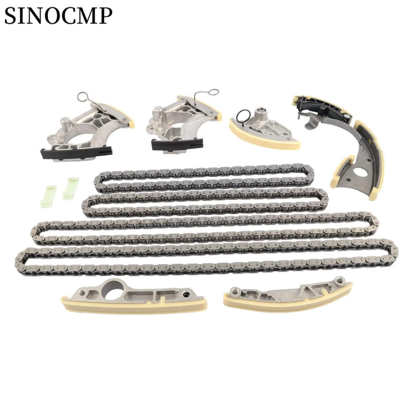Engine Timing Chain Kit For Audi A4 A5 A6 Q5 3.0 3.2 CAL CAK CCB 06E109217Q 06E109218T 06E109507D 0